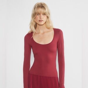 Wilfred Deep Red Millicent Longsleeve
